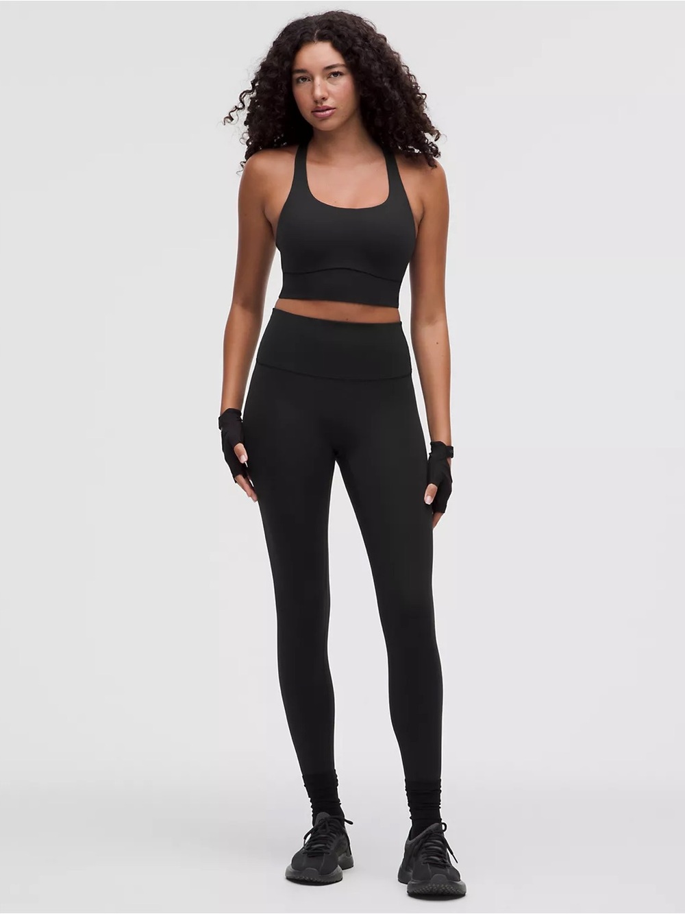 lululemon Wunder Train No line High Rise Tight 25" black size 0